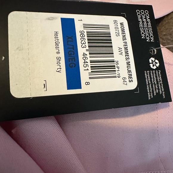 Under Armour Women’s HeatGear Shorty 3” Shorts New With Tags - Picture 4 of 7